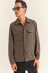 Rhythm Fleck Overshirt-Earth