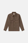 Rhythm Fleck Overshirt-Earth