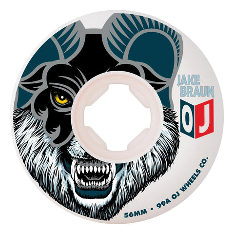 OJ Jake Braun Worlf Bite Hardline Wheel 56mm 99