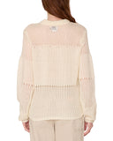 Obey Trivia Open Knit Sweater