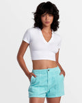 RVCA Daylight Cord Shorts-Ice Green