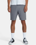 RVCA All Time Roads Shorts- Smoke