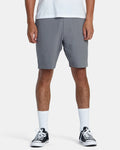 RVCA All Time Roads Shorts- Smoke