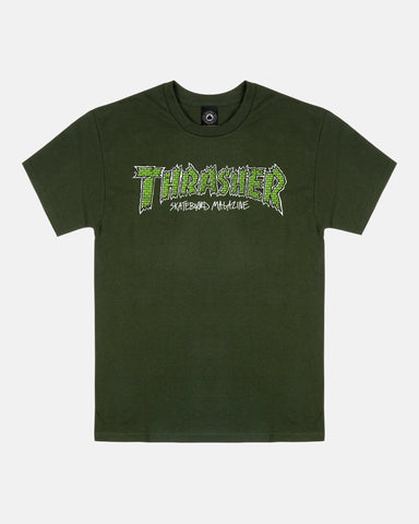 Thrasher Brick Shirt-Green