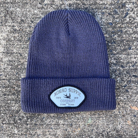 Nomad Patch Beanie-Pale Navy