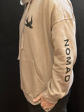 Nomad Unisex Sleeve Hoodie- Tan