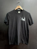 Nomad Swallow Tee-Black/White