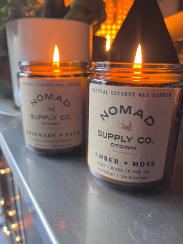 Nomad Supply Amber & Moss Candle