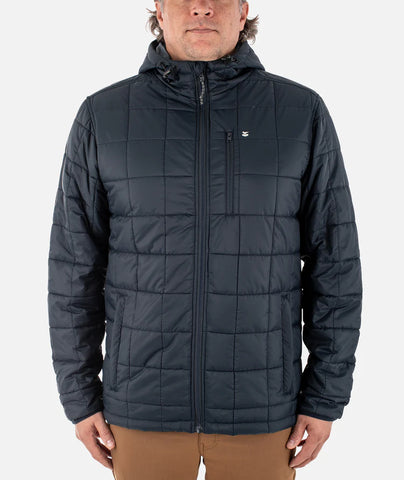 Jetty Puffer Jacket-Carbon