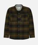 Jetty Arbor Flannel- Black/ Green