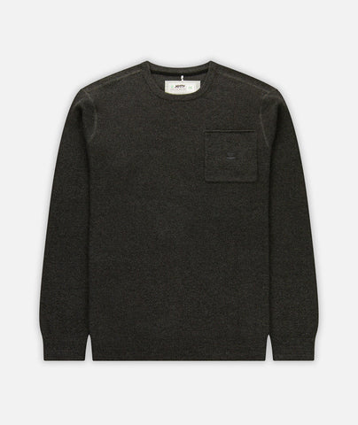 Jetty Brine Sweater- Charcoal