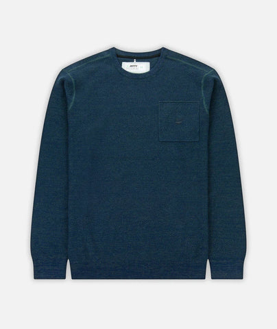 Jetty Brine Sweater- TIdal Blue