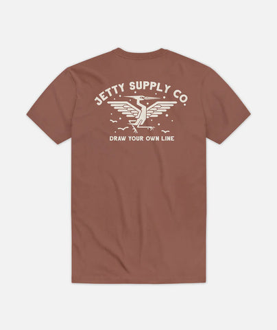 Jetty Heron Tee