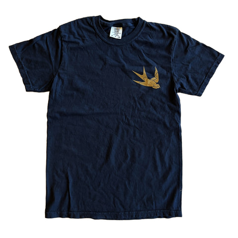 Nomad Swallow Shop Tee-Black