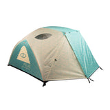 Poler 2+ Person Tent- Cream/Aqua Stevie Gee - Nomad Supply Company